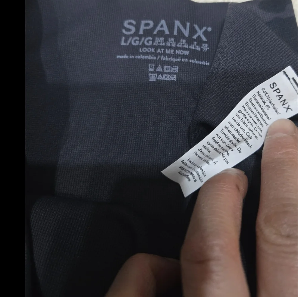 SPANX Seamless Leggings Compression Double Layer Waist CamoLeggings L
